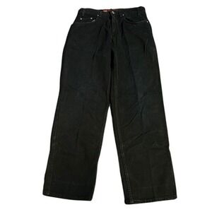 Levi's SilverTab Loose Fit Jeans Faded Black Baggy 90s Vintage Denim 31x32